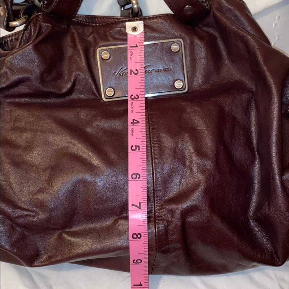 Kenneth Cole Chocolate Brown Bag - Picture 14 of 16